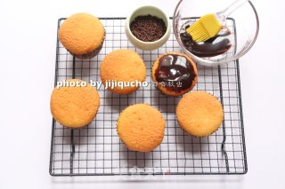 #trust of Beauty# Spider Cup Cake#东ridge Oven# recipe