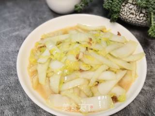 Stir-fried Chinese Cabbage with Oil Dumpling recipe
