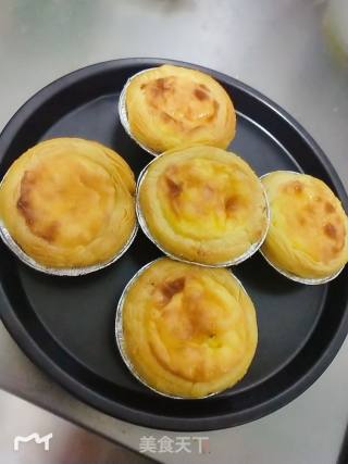 Portuguese Egg Tart (homemade) recipe