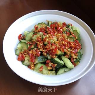 Sour and Spicy Appetizing Cucumber recipe