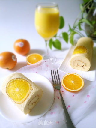 National Orange Cake Roll recipe