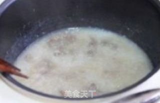 Nest Egg Beef Porridge recipe