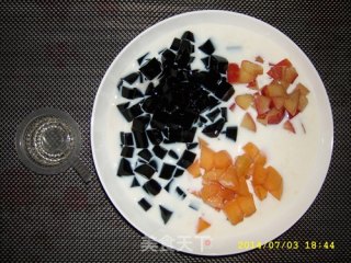 Desserts of Milk Fruit Tortoise Paste recipe