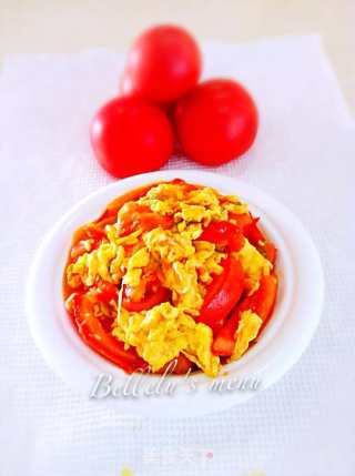 Scrambled Eggs with Tomatoes recipe