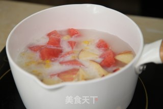 There is A Fresh Kitchen: Summer Solstice Health Porridge-watermelon Polenta recipe