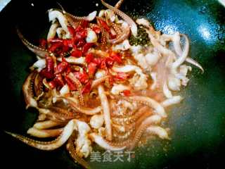 Spicy Fried Squid recipe