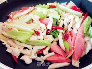 Choking Double Mushroom recipe