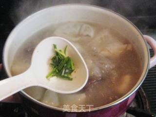 Mushroom Ribs Soup Wonton recipe