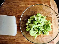 Chopped Pepper and Cucumber Jelly recipe