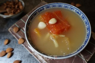 Papaya and Sweet Potato Soup with Fan Bone recipe