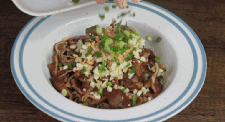 The Heavy Flavor of The Lo-mei World, Lo-mei Large Intestine recipe