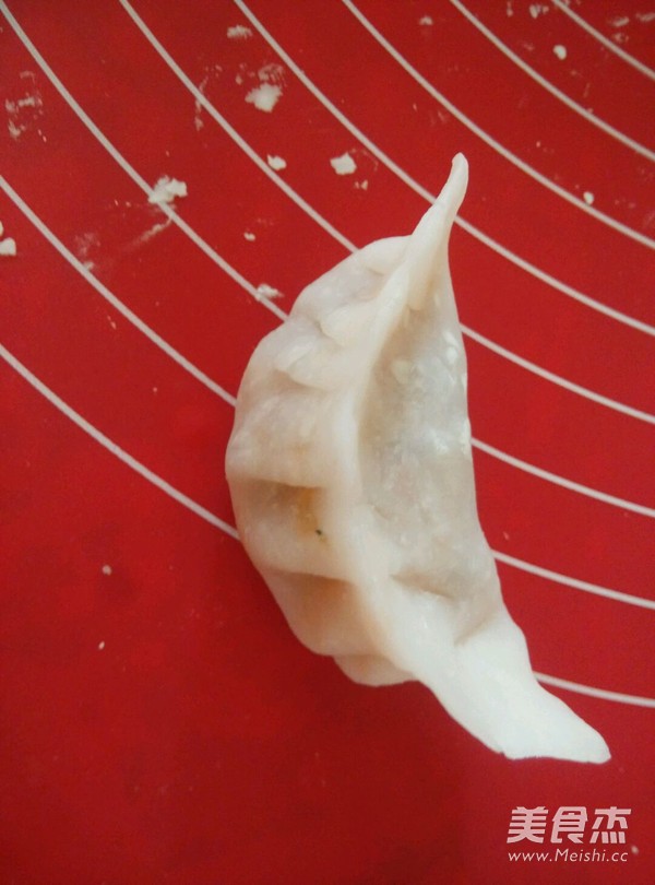 Crystal Shrimp Dumplings with Lard Residue recipe