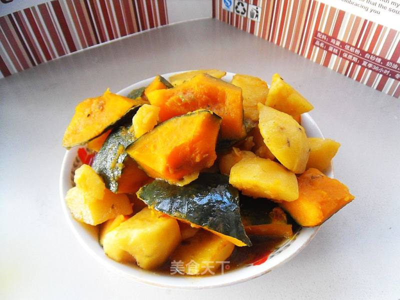 Potato Stew with Japanese Squash recipe