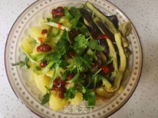 Farmhouse: Eggplant Mixed with Potatoes recipe