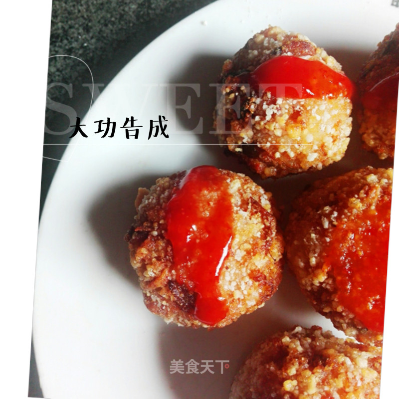 Crispy Octopus Rice Ball recipe