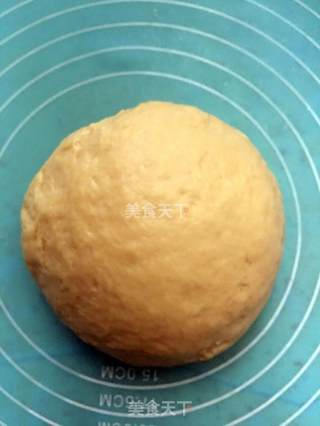 #柏翠大赛#yellow Peach Crispy Bread recipe