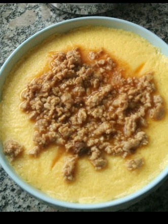 Steamed Eggs with Minced Meat
