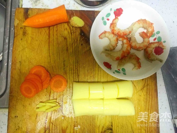 Steamed Tofu with Shrimp recipe