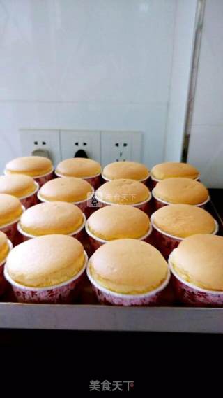 #aca烤明星大赛#original Paper Cup Chiffon Cake recipe