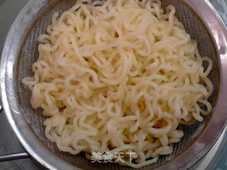 #花样美食#instant Noodles Mixed with Seasonal Vegetables recipe