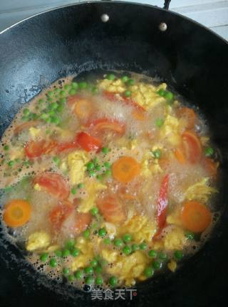 Egg and Vegetable Noodles recipe