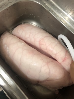 Clean Pig Lungs recipe