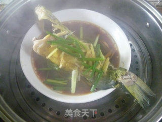 Steamed Yellow Thorn Fish recipe