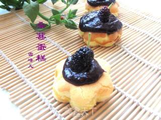 Flower Mulberry Cake recipe