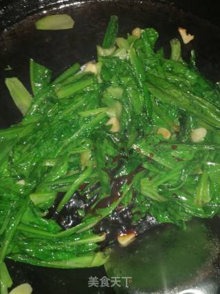 Lettuce in Oyster Sauce recipe