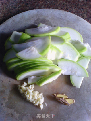 Vegetarian Fried Gourd recipe