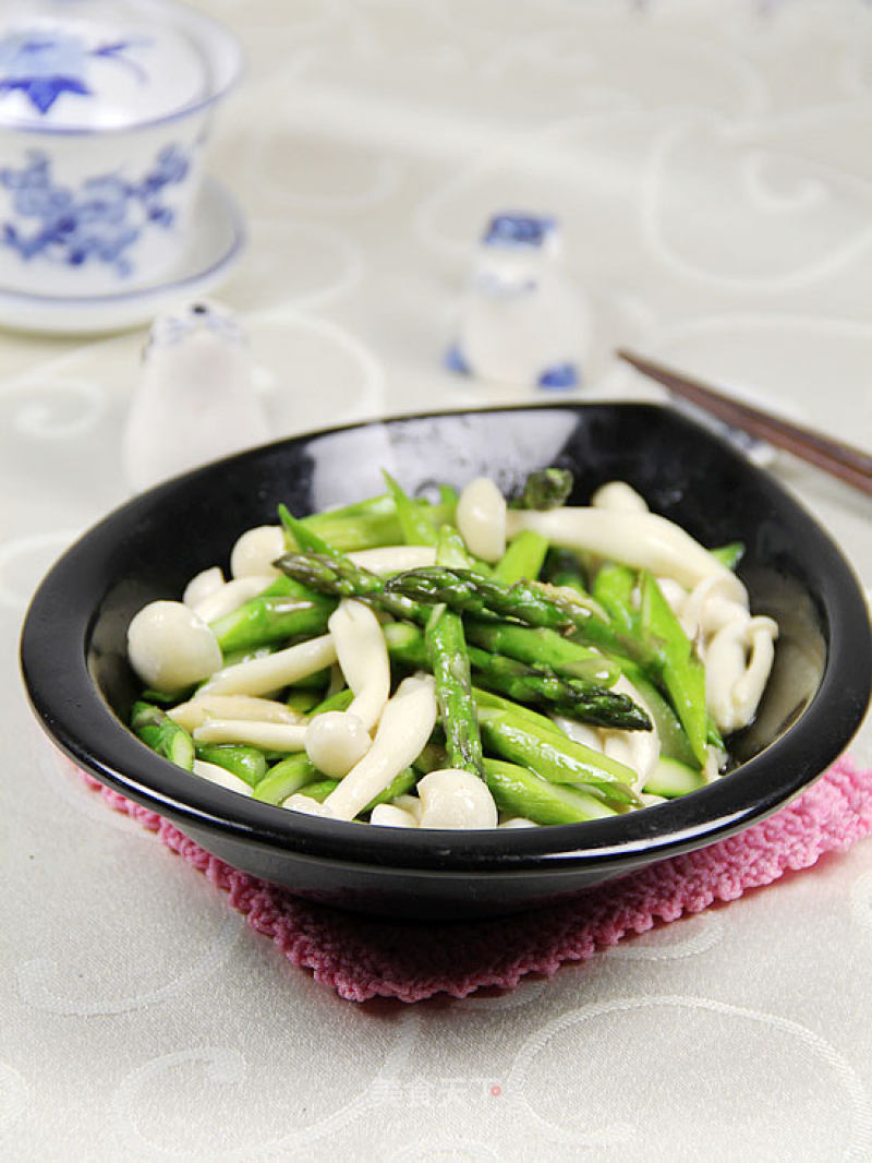 Asparagus and White Mushroom recipe