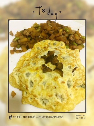 Home-cooked Omelet Rice recipe