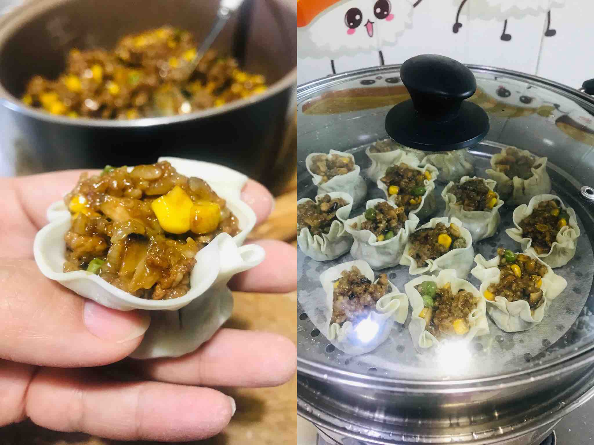 Glutinous Rice Siu Mai recipe