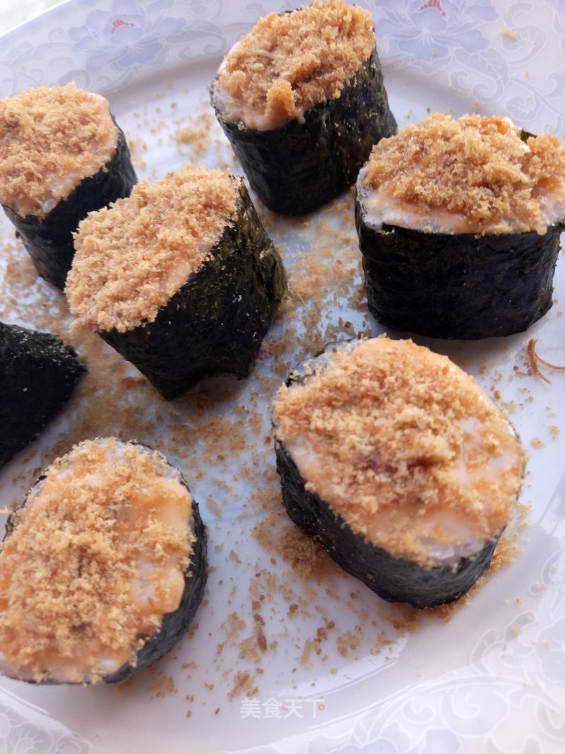 Pork Floss Seaweed Roll recipe