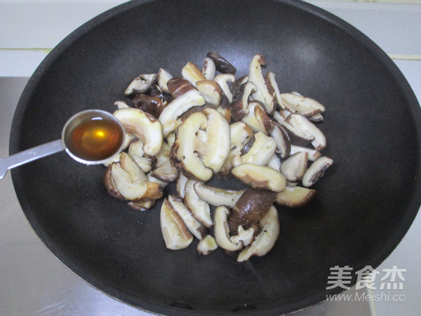 Shiitake Mushrooms in Oyster Sauce recipe