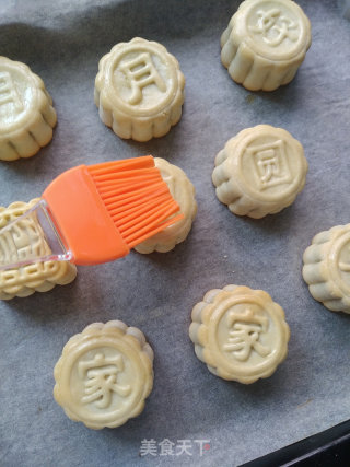 #柏翠大赛# Mooncakes with Bean Paste recipe