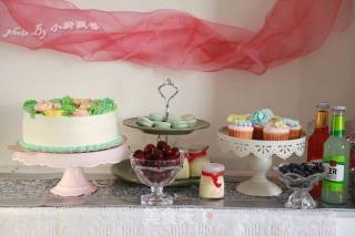 "fan Dai Chun Se" Dessert Table-make A Beautiful Home Baked Dessert Table recipe