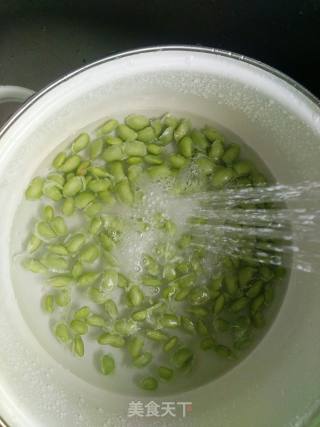 Stir-fried Edamame with Mustard recipe