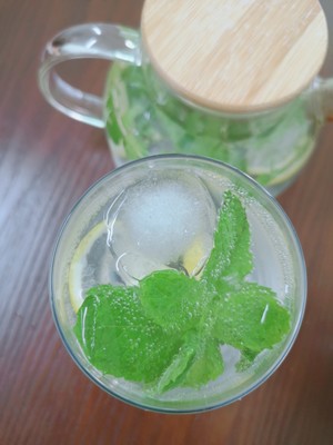 Mint Lemon Soda recipe