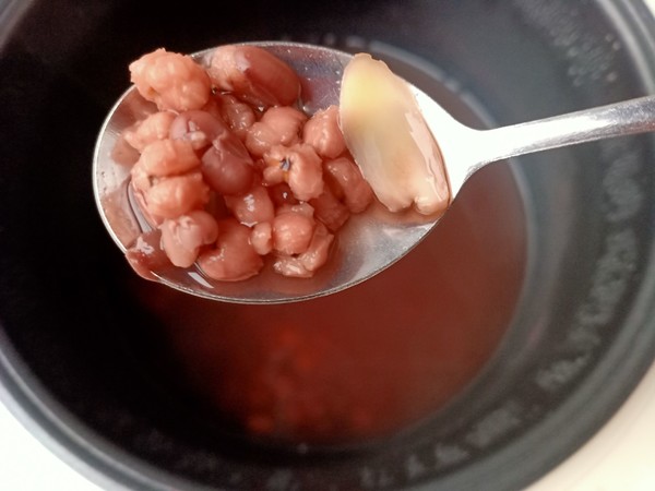 Red Bean Lily Barley Soup recipe