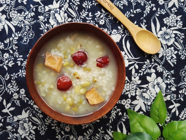 Mung Bean and Red Date Congee recipe