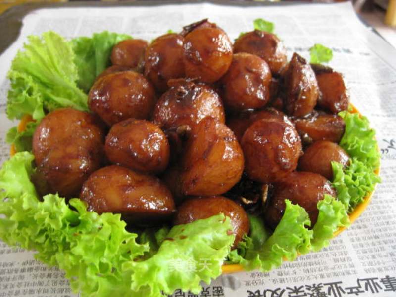 Homemade Korean Sauce Potatoes recipe