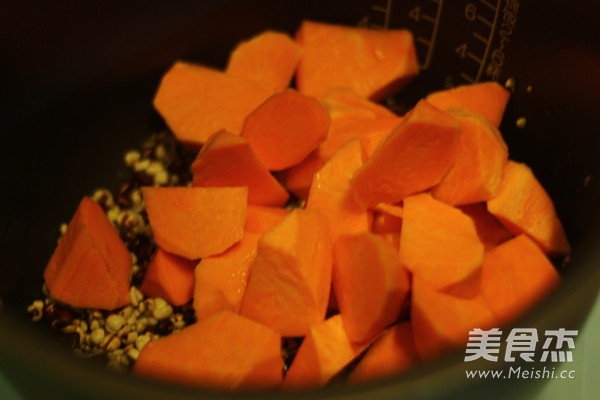 Sweet Potato Mixed Grain Porridge recipe