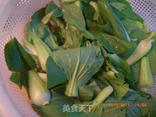 Stir-fried Mushrooms with Canola recipe