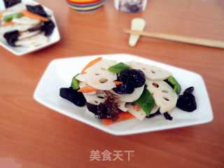 Stir-fried Lotus Root recipe