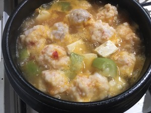 Nutrition Reduced Fat Tomato and Shrimp Slippery Tofu Soup recipe