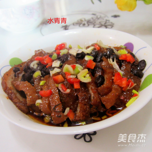 Steamed Dongpo Pork with Black Bean Sauce recipe