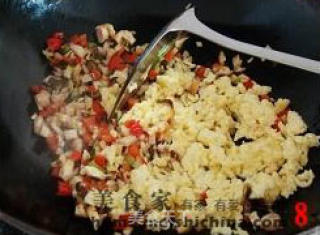 Scrambled Eggs with Mushrooms recipe