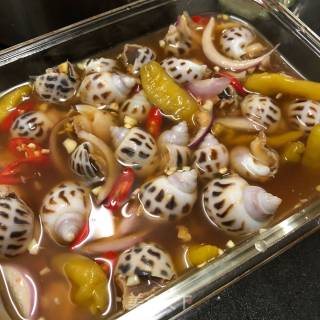 Iced Mustard Snails recipe