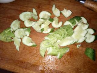 Cucumber with Egg recipe